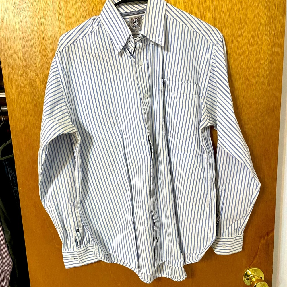 Cinch blue pinstripe